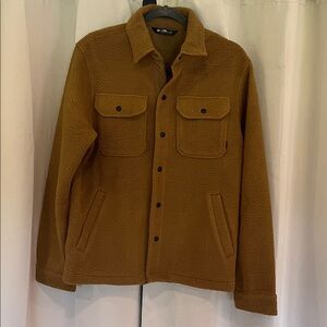 Men's Brown Sherpa Jacket/Shacket NWOT